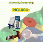 Filtro de Barro 10 Litros com Vela de Carvão Ativado