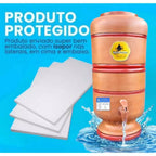 Filtro de Barro 10 Litros com Vela de Carvão Ativado